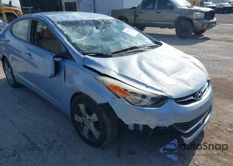 2012 Hyundai Elantra Gls (Ulsan Plant) z USA, uszkodzony, nr VIN KMHDH4AE2CU423585